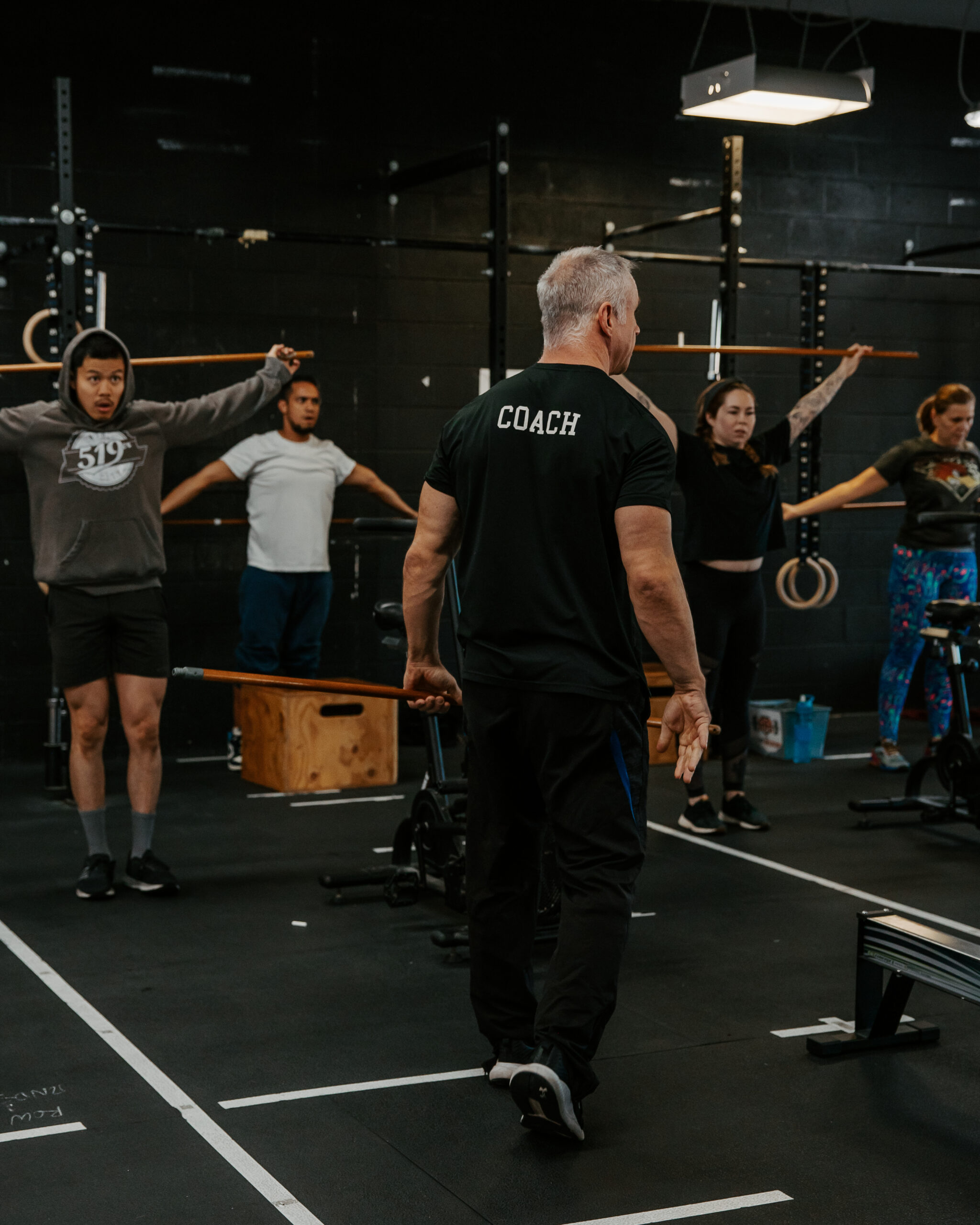 A coach at The Rep Room London leading a small-group session